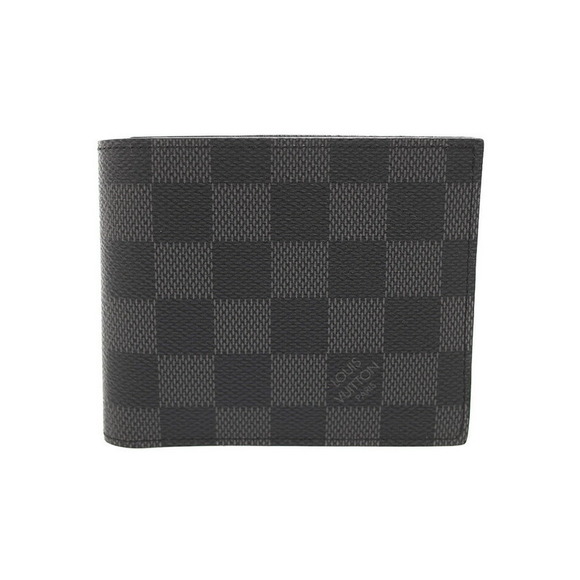Louis Vuitton Portefeuille Wallet Graphite Damier Bifold NM Marco Black - Picture 1 of 5